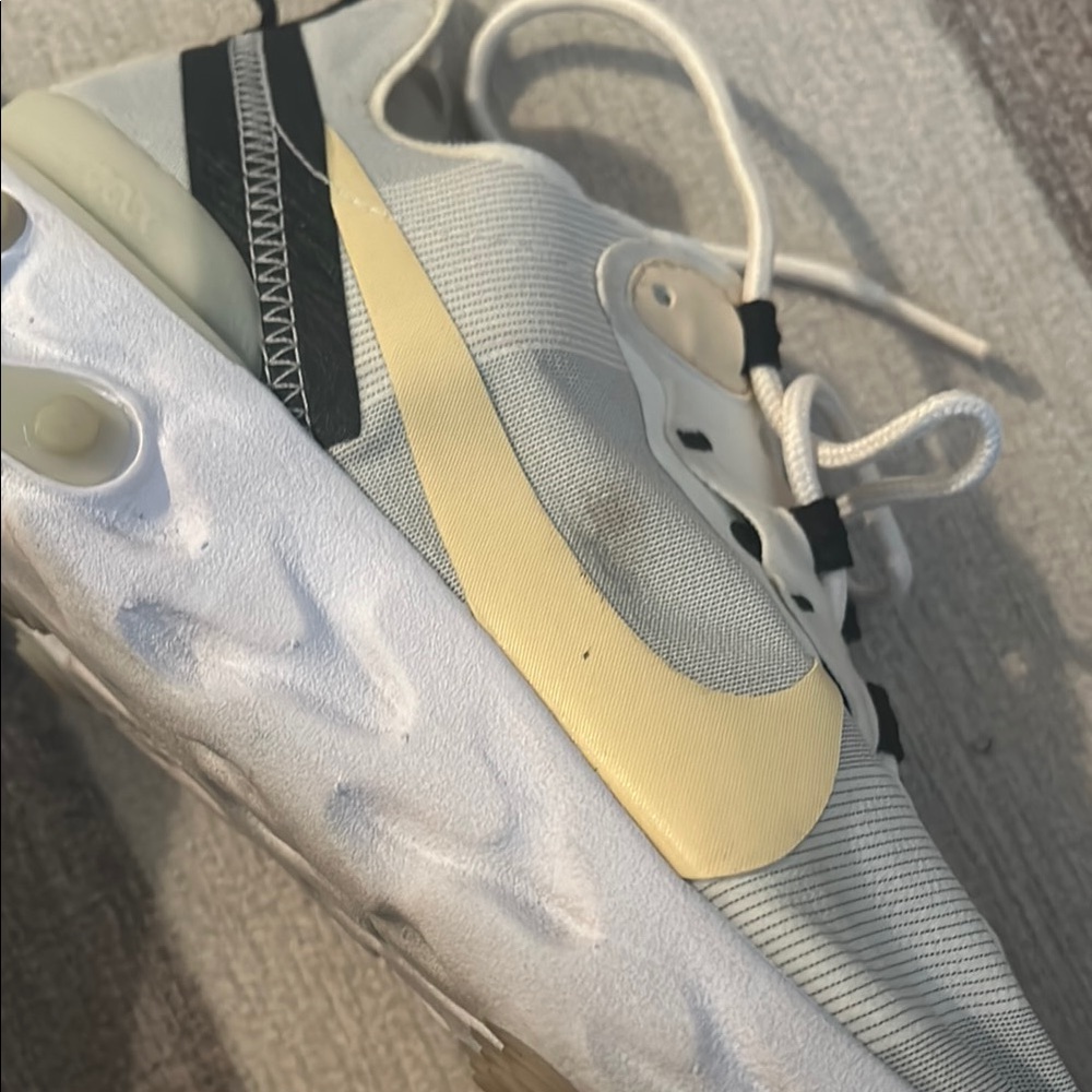 2019 Nike React Element 55 Sneakers ‘Soft Yellow’ - image 6